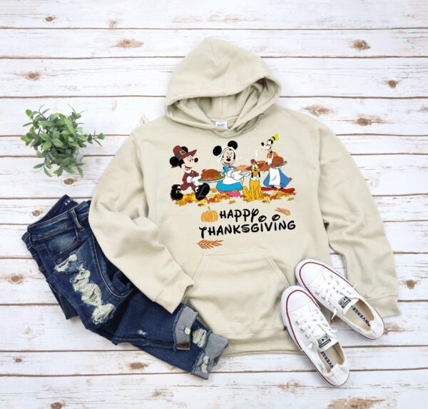 Mickey Mouse Thanksgiving Shirt Happy