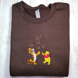 Tigger & Winnie Pooh Embroidered Sweatshirt