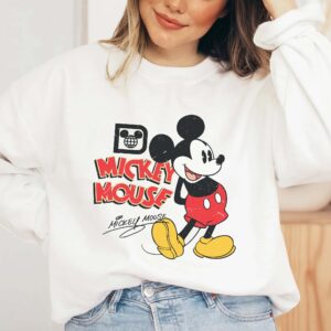 Vintage Mickey Mouse Sweatshirt Christmas Gift