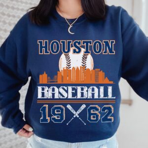 Vintage Styled Houston Astros Baseball Sweatshirt