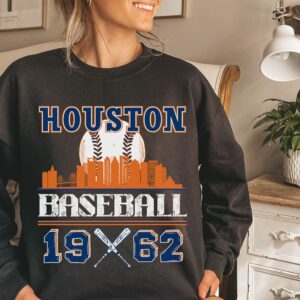 Vintage Styled Houston Astros Baseball Sweatshirt