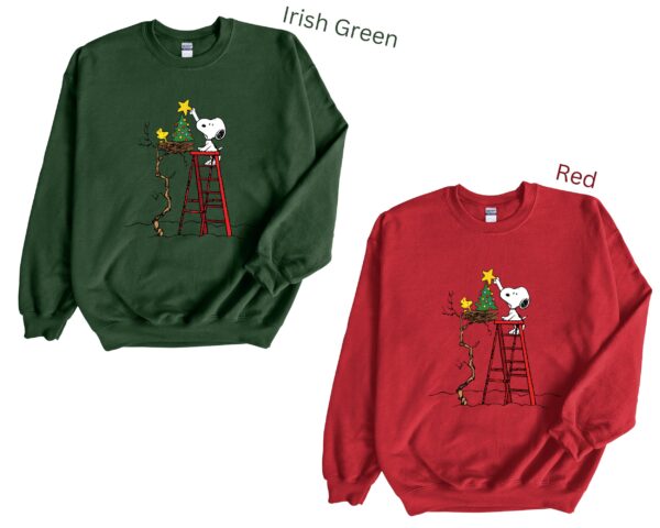 Let’s Decor Tree Christmas With Snoopy Sweatshirt