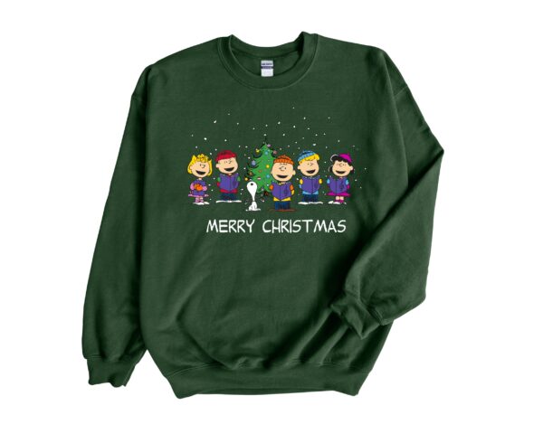 Merry Christmas Together Friends & Charlie Brown Sweatshirt