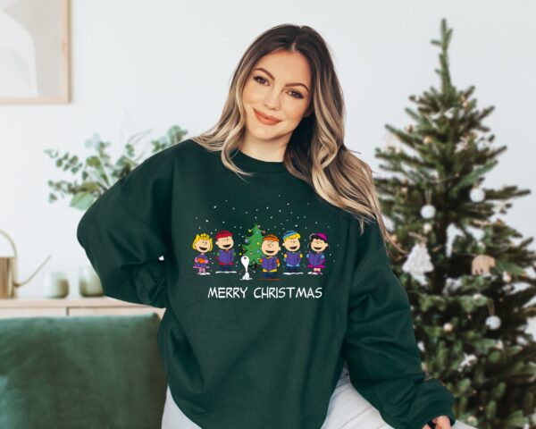 Merry Christmas Together Friends & Charlie Brown Sweatshirt