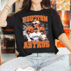 Vintage Astros Baseball Style MLB Sweatshirt HoodieTee