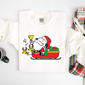 Vintage Santa Snoopy Christmas Sweatshirt