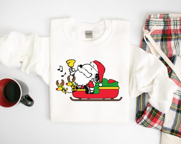 Vintage Santa Snoopy Christmas Sweatshirt