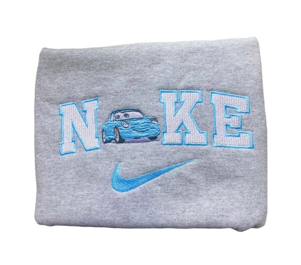 Premium Embroidered Cars Lightning Mcqueen Matching Nike Sweatshirt