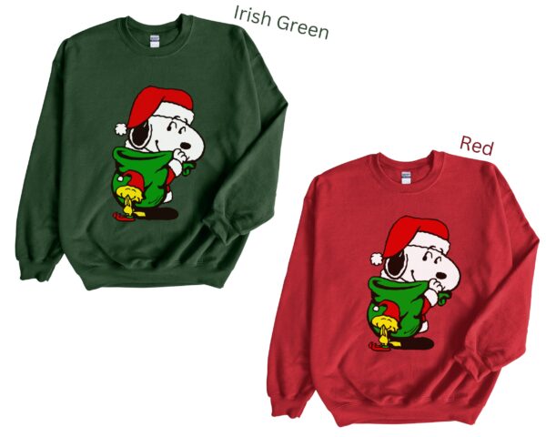 Gifts From Santa Snoopy Christmas Hoodie Sweatshirt Tee