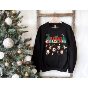 Vintage Merry Christmas Disney Sweatshirt