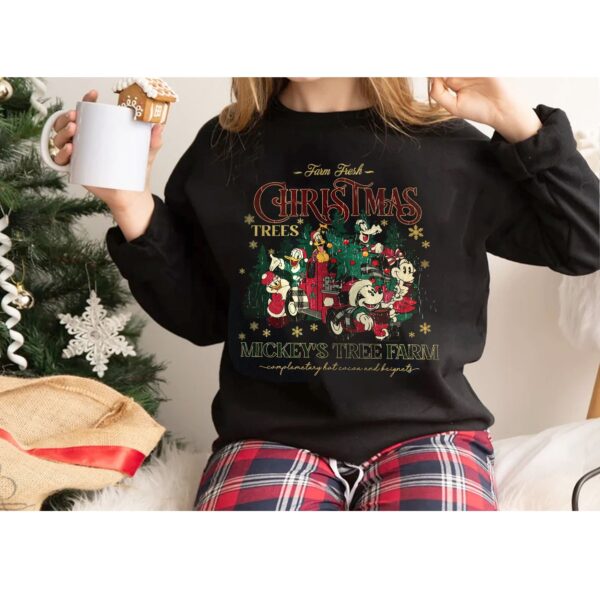 Vintage Mickey’s Tree Farm Fresh Christmas Sweatshirt