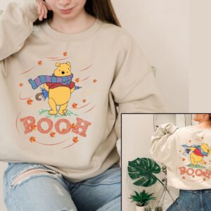 Winnie The Pooh Windy Fall Day Sweatshirt