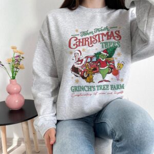 Grinch's Tree Farm Fresh Christmas Sweatshirt