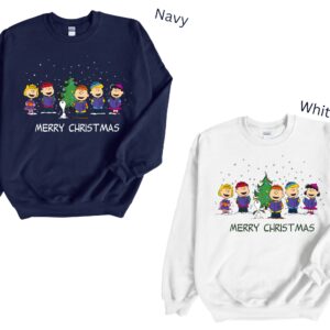 Merry Christmas Together Friends & Charlie Brown Christmas Sweatshirt