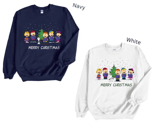 Merry Christmas Together Friends & Charlie Brown Sweatshirt