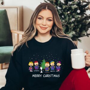 Merry Christmas Together Friends & Charlie Brown Christmas Sweatshirt