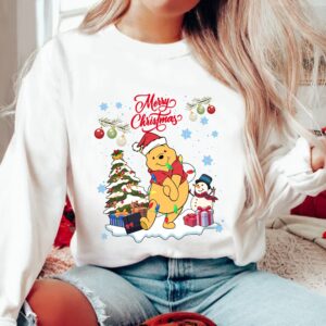 Merry Christmas Winnie The Pooh Sweatshirt