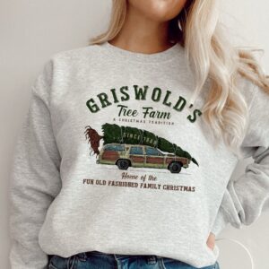 Griswold's Tree Farm Family Christmas Sweatshirt Hoodie Tee