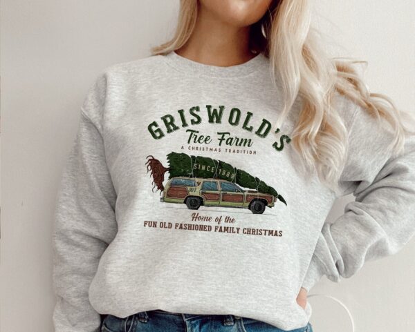 Griswold’s Tree Farm Family Christmas Sweatshirt Hoodie Tee