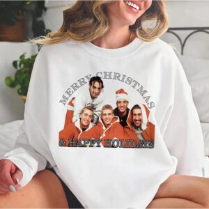 Vintage N’Sync Merry Christmas Happy Holidays Shirt