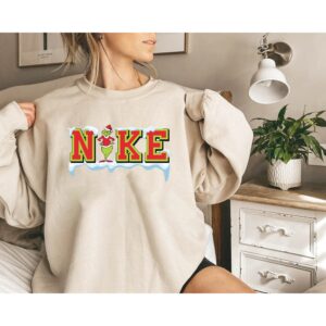 Vintage Snow Melting Grinch Christmas Sweatshirt