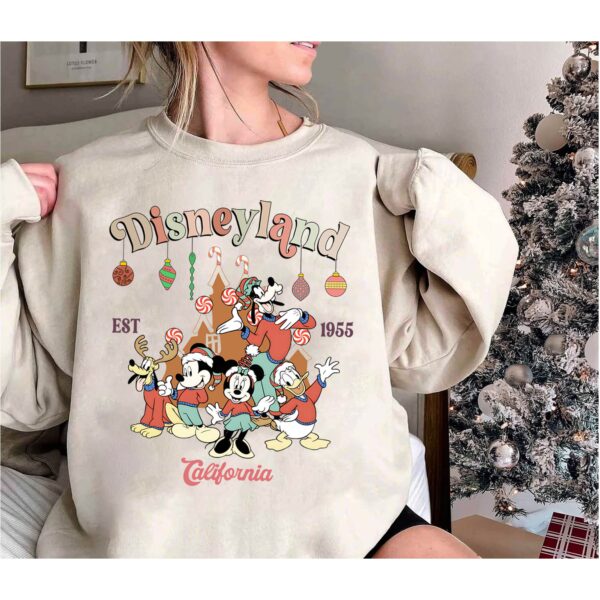 Disneyland Christmas Est 1995 California Sweatshirt