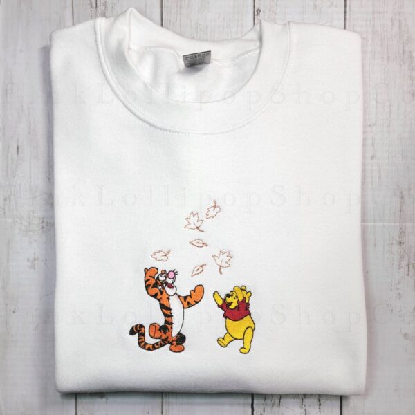 Tigger & Winnie Pooh Embroidered Sweatshirt