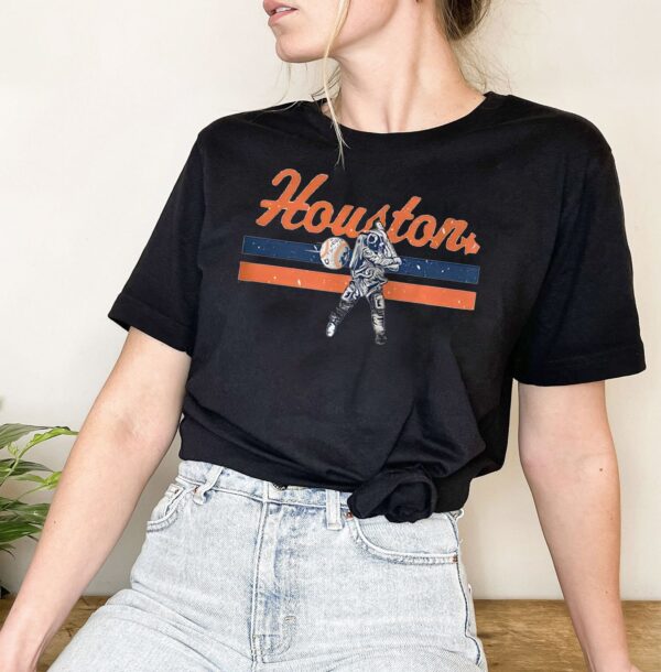 Houston Space Baseball Sweatshirt Hoodie Tee