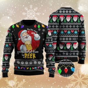 It’s The Most Wonderful Time For A Beer Ugly Christmas Sweater