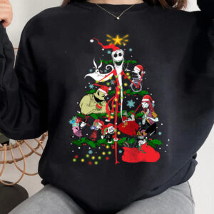 Jack And Sally Couple Shirt Christmas Party 2024