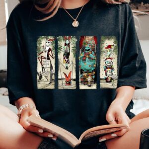 Jack And Sally Couple Shirt Vintage Christmas