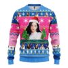 Jenny Black Pink Band Merry Xmas Santa Ugly Christmas Sweater