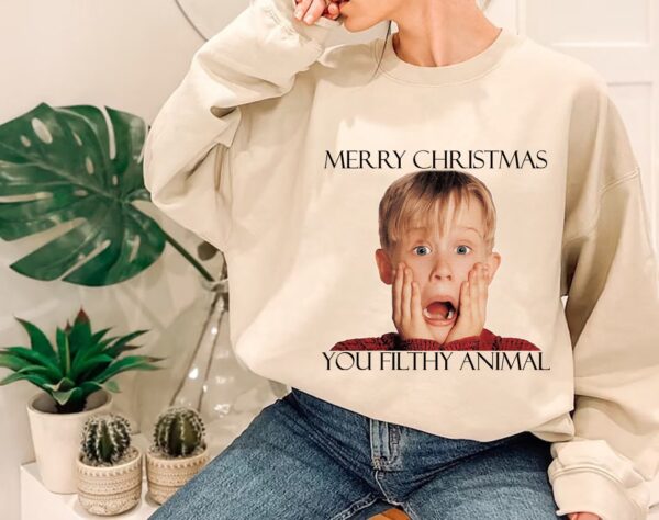 Kevin Home Alone Movie Characters Sweatshirt