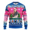 Jenny Black Pink Band Merry Xmas Santa Ugly Christmas Sweater