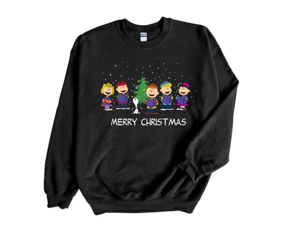 Merry Christmas Together Friends & Charlie Brown Sweatshirt