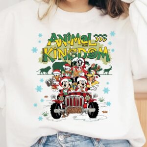 Mickey And Friends Animal Kingdom Christmas Sweatshirt