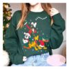 Vintage Christmas Mickey And Friends Sweatshirt