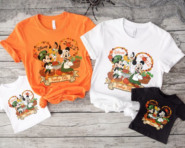 Mickey Mouse Thanksgiving Shirt Disney Family Trip