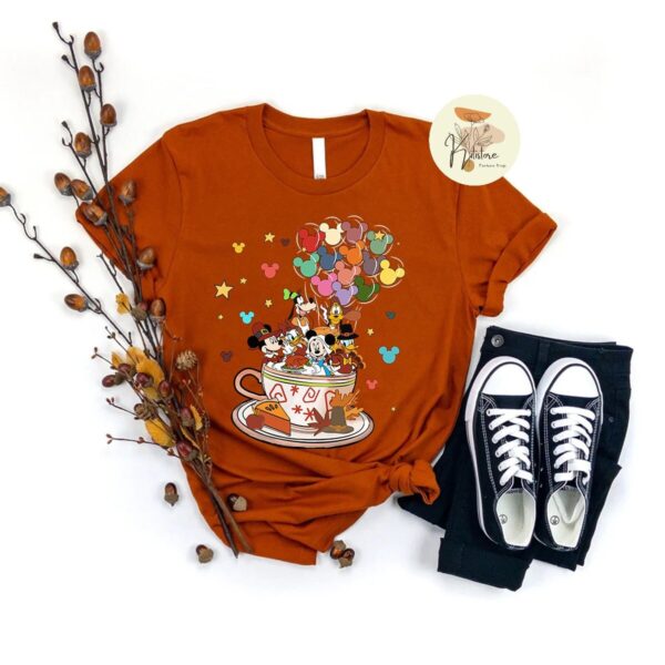 Mickey Mouse Thanksgiving Shirt Disney Balloons