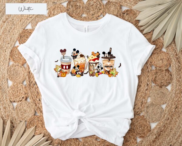 Mickey Mouse Thanksgiving Shirt Fall Coffee