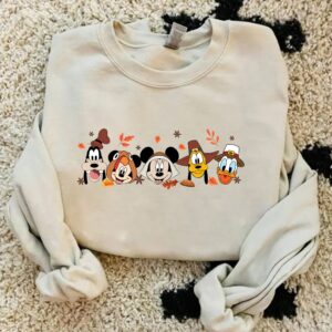 Mickey Mouse Thanksgiving Shirt Mickey And Friends Thanksgiving Sweatshirt