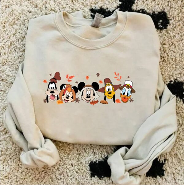 Mickey Mouse Thanksgiving Shirt And Friends Sweatshirt