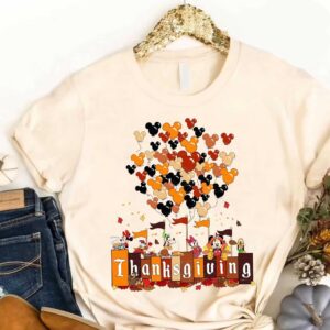 Mickey Mouse Thanksgiving Shirt Mickey And Friends Thanksgiving