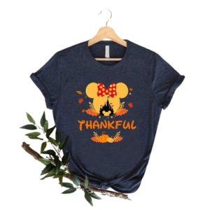 Mickey Mouse Thanksgiving Shirt Disney Thankful Shirt