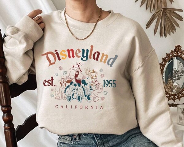 Mickey Mouse Thanksgiving Shirt Disneyland Est 1955 Shirt