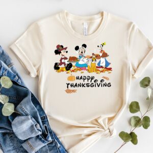 Mickey Mouse Thanksgiving Shirt Happy Thanksgiving