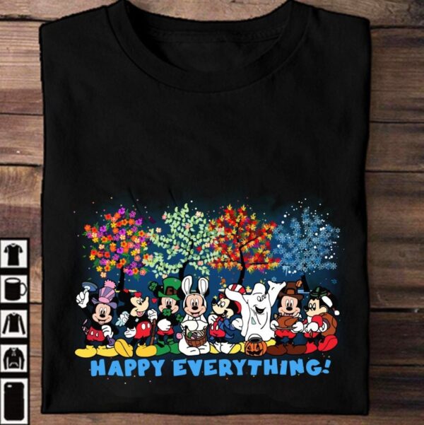 Mickey Mouse Thanksgiving Shirt Mickey Happy Everything Shirt