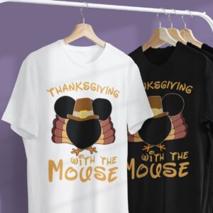 Mickey Mouse Thanksgiving Shirt Thanksgiving With The