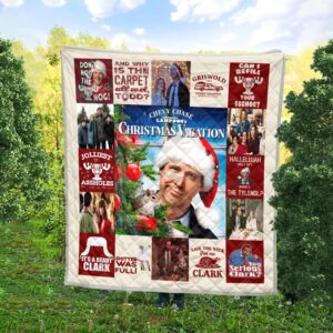 National Lampoon Christmas Vacation Movie Fan Blanket Quilt