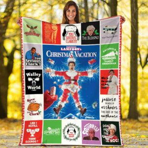 National Lampoon’s Christmas Vacation Clark Griswold Blanket Quilt